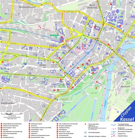 kassel karte maps